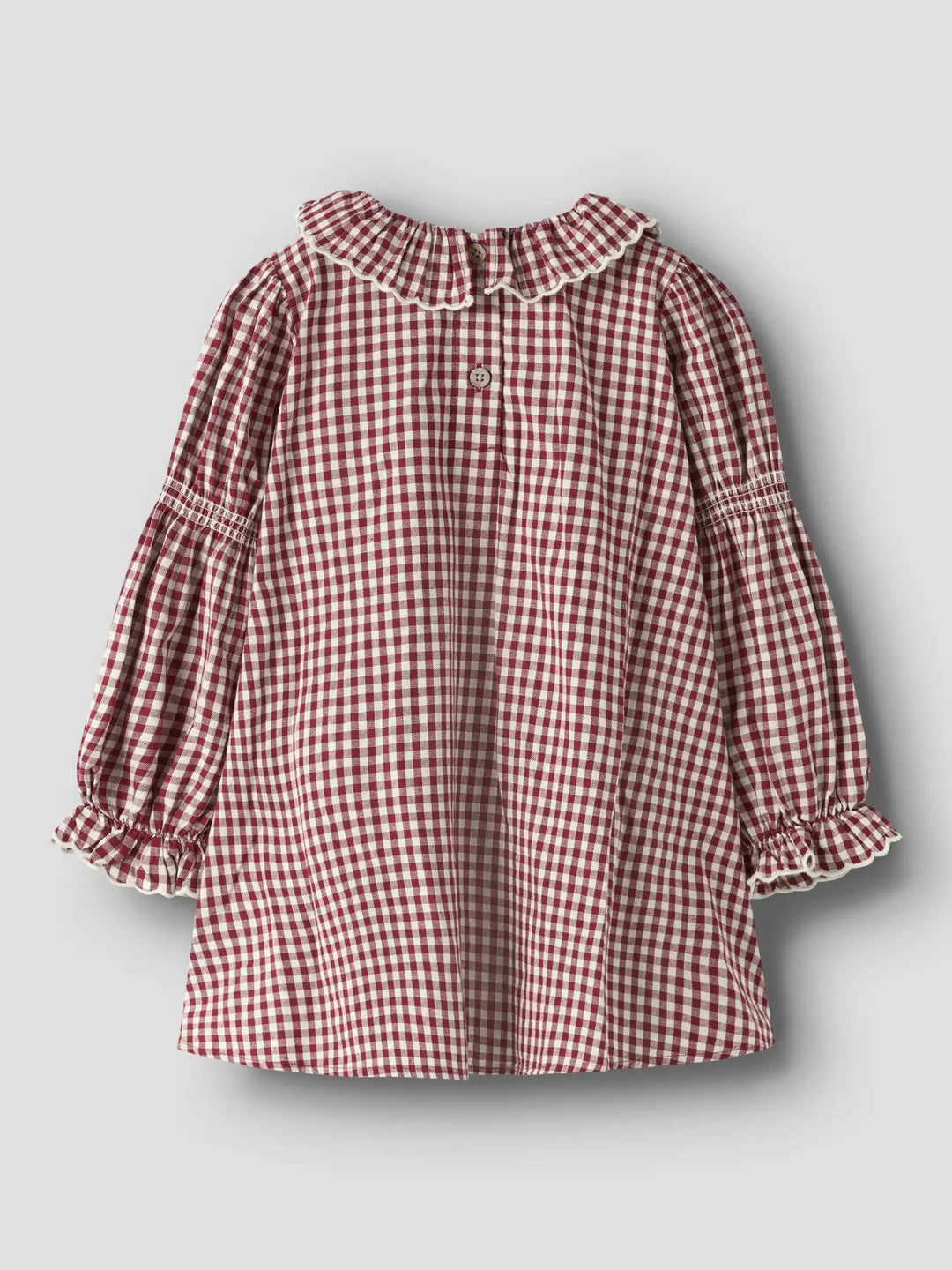 Nmfroanne Ls Loose Dress Lil - Biking Red