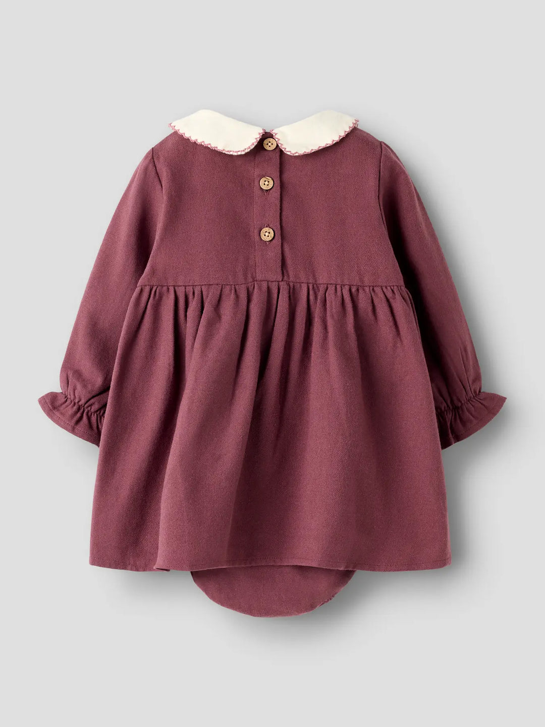 Nbfrebel Ls Body Dress Solid Lil - Catawba Grape