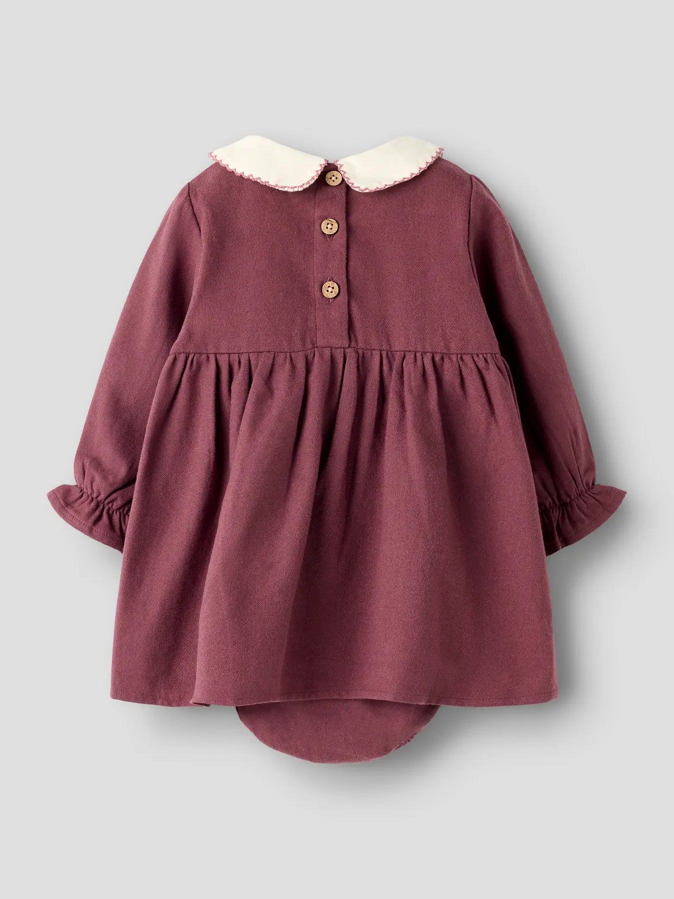 Nbfrebel Ls Body Dress Solid Lil - Catawba Grape