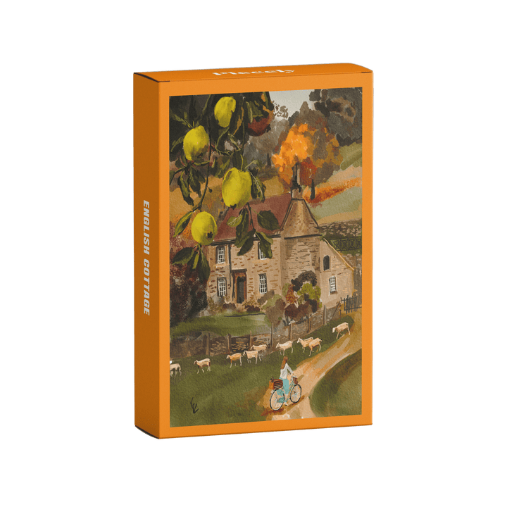 English Cottage - Puslespill med 99 brikker