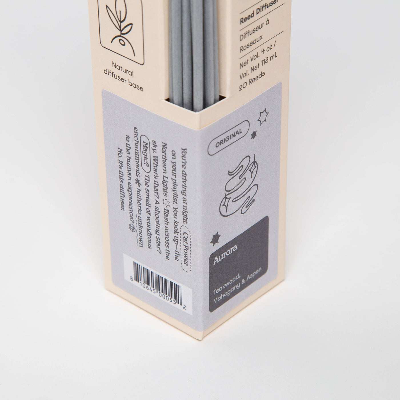 Aurora - Mahogany, Teakwood & Aspen - 4 oz Reed Diffuser