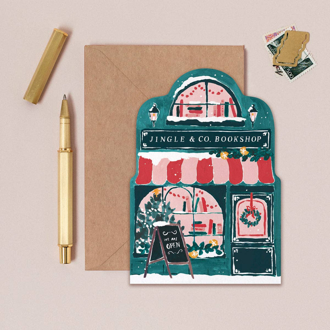 Bookstore - Julekort