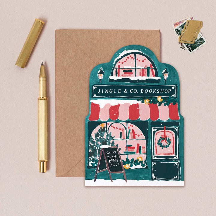 Bookstore - Julekort