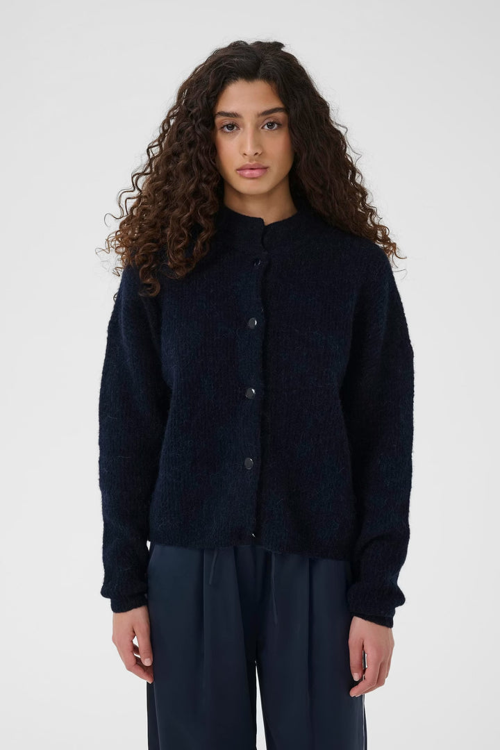 AlphaGZ short cardigan - Skycaptain Mélange