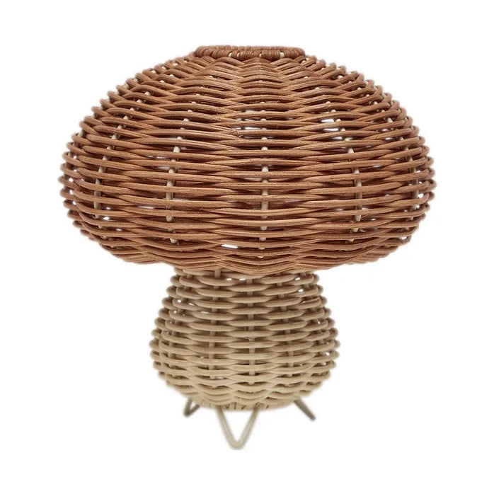 Nature Mushroom Rattan Night Light