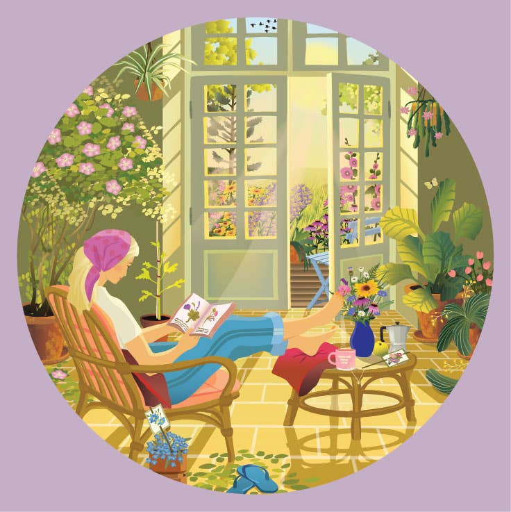 MORNING GLOW  - Puslespill med 1000 brikker