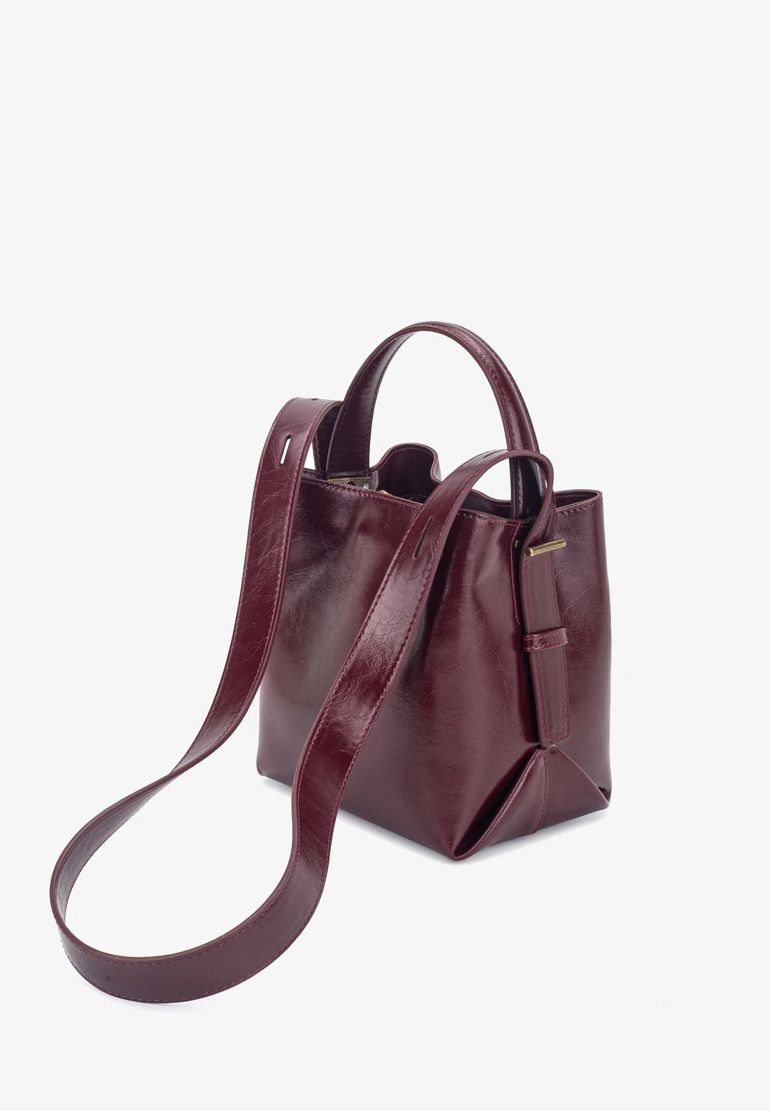 Molly Raw Structure - Deep Burgundy