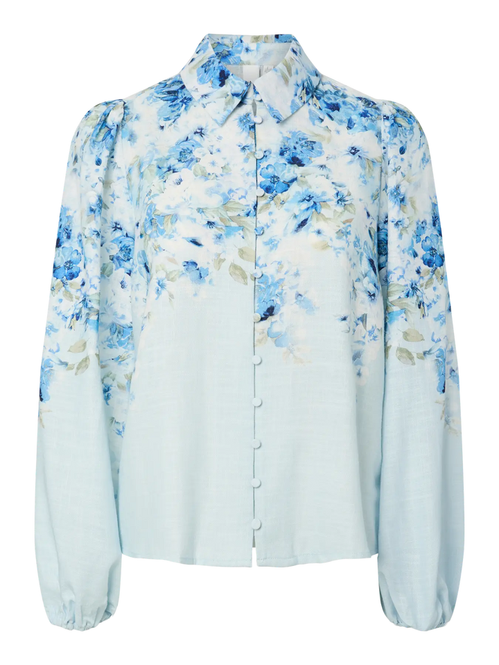Yascleo Ls Shirt - Skyway Cleo Print