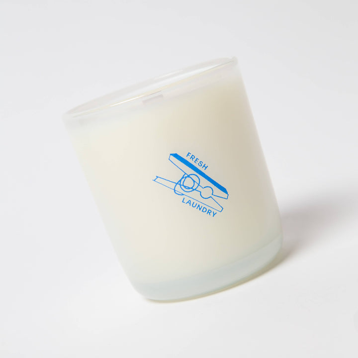 Fresh Laundry - Rain, Cotton &amp; Vanilla - Coconut Soy Candle