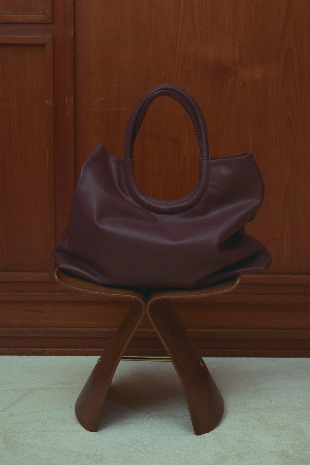 Laberta Bag Real Leather - Burgundy