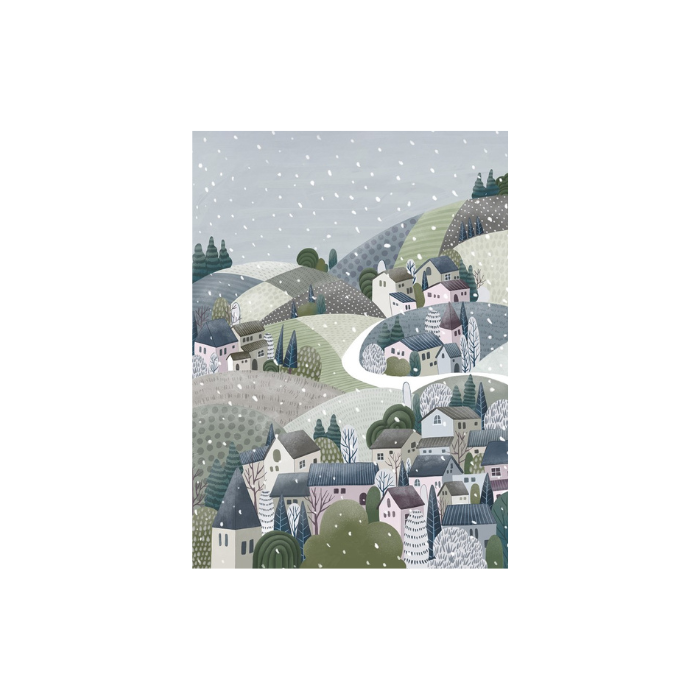 The Winter Village -Puslespill med 99 brikker