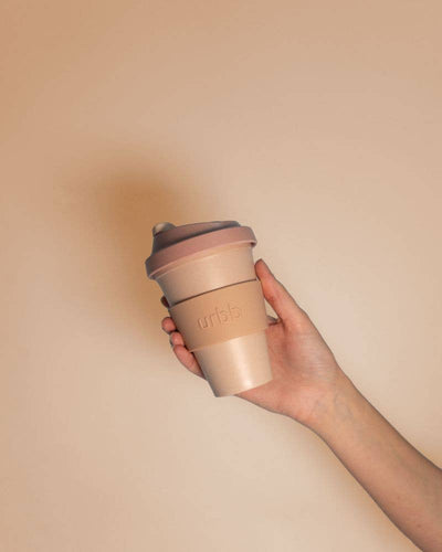 Biodegradable Bamboo Coffee Cup | Urbb - Wheat + Oat