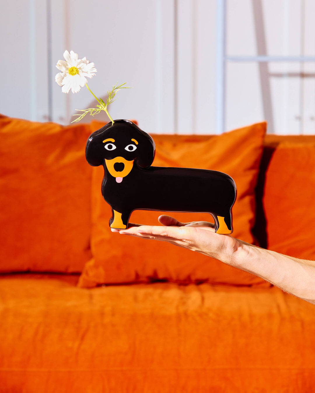 Dachshund Vase