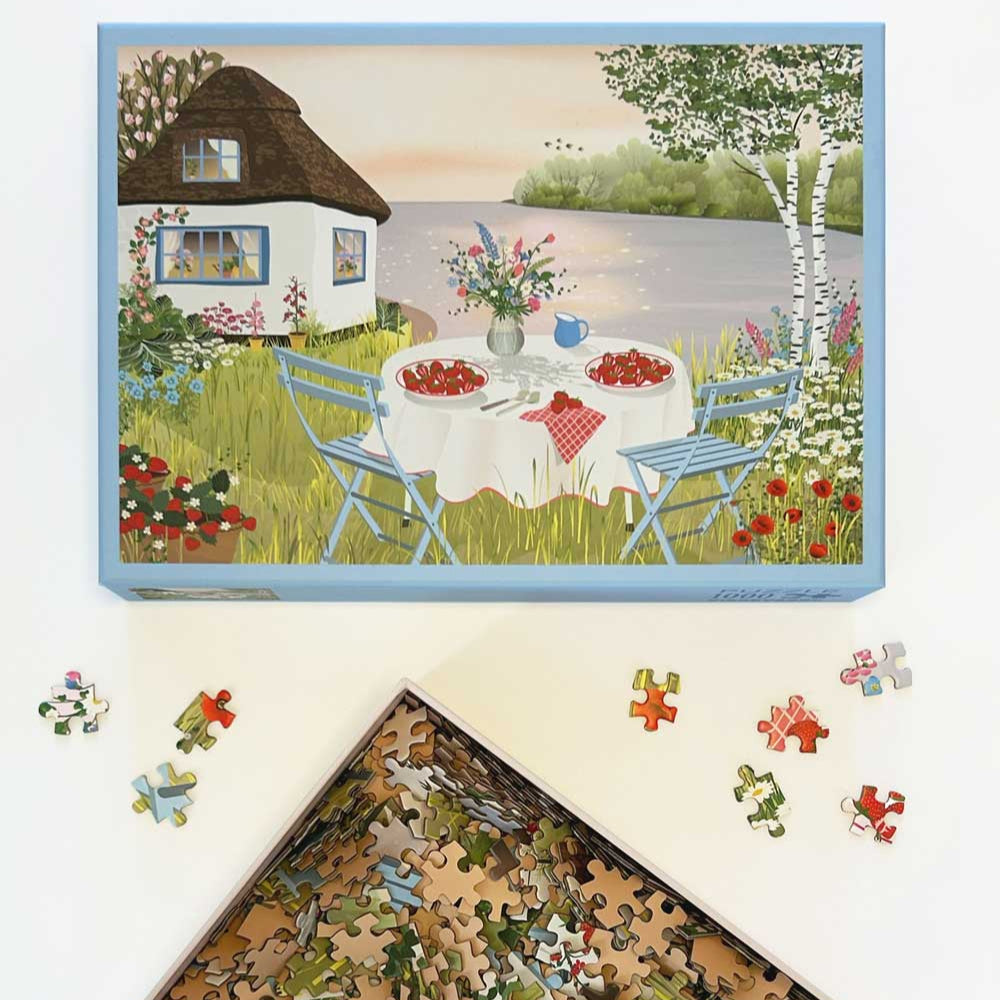 Sweet strawberries - Puslespill med 1000 brikker