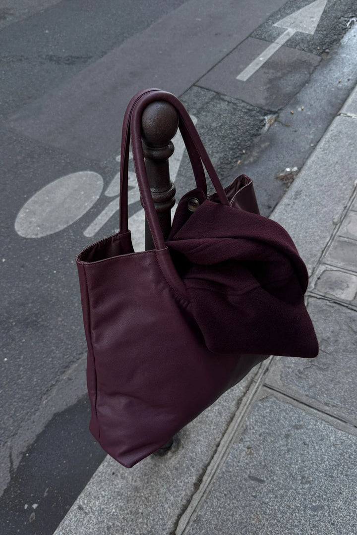 Laberta Bag Real Leather - Burgundy