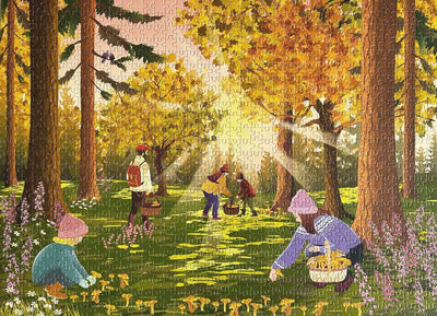 FOREST TREASURES - Puslespill med 1000 brikker