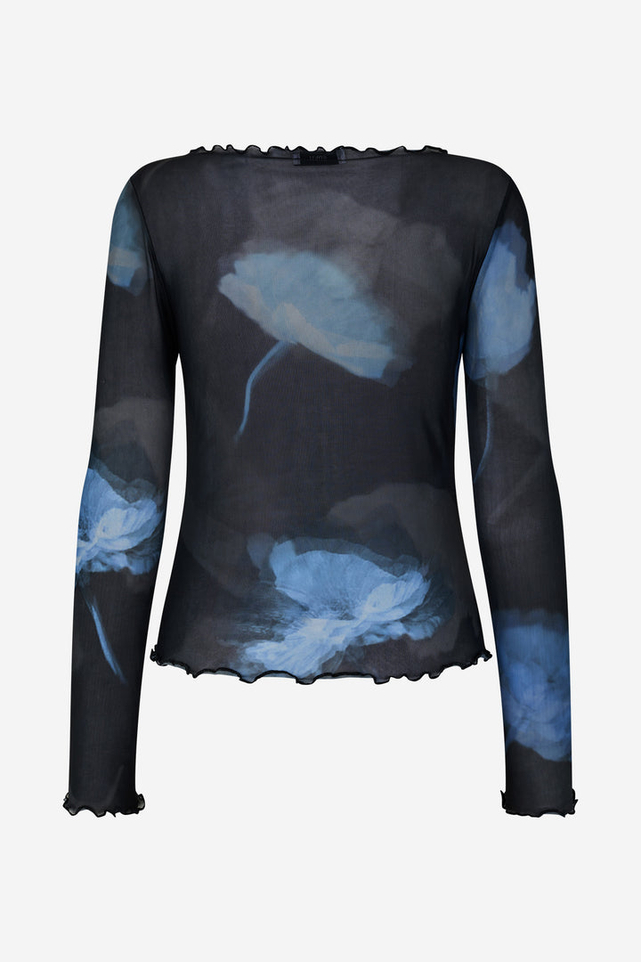 Ennicola Ls Top Aop 7042 - Winter Garden