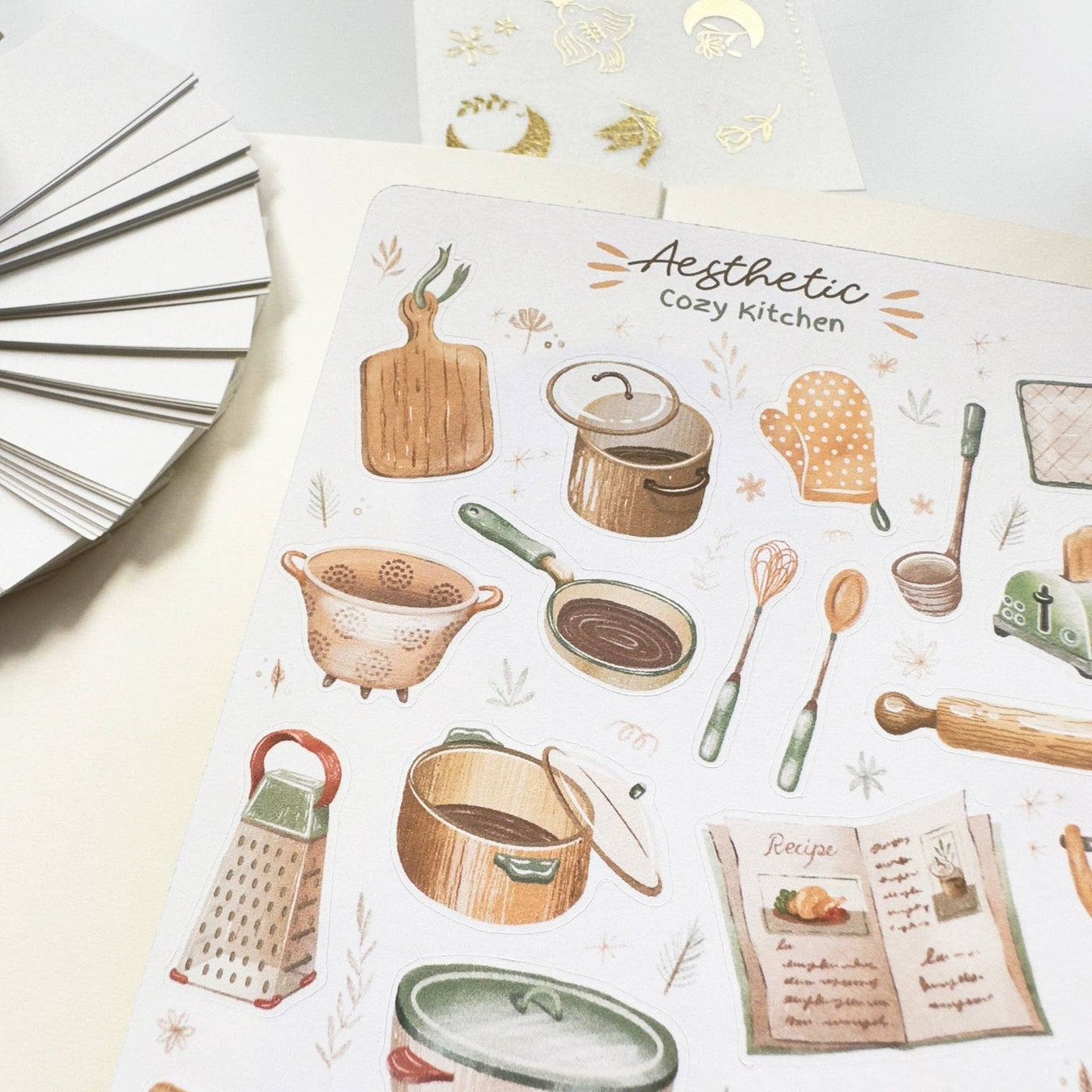 Aesthetic Cozy Kitchen | Klistremerker