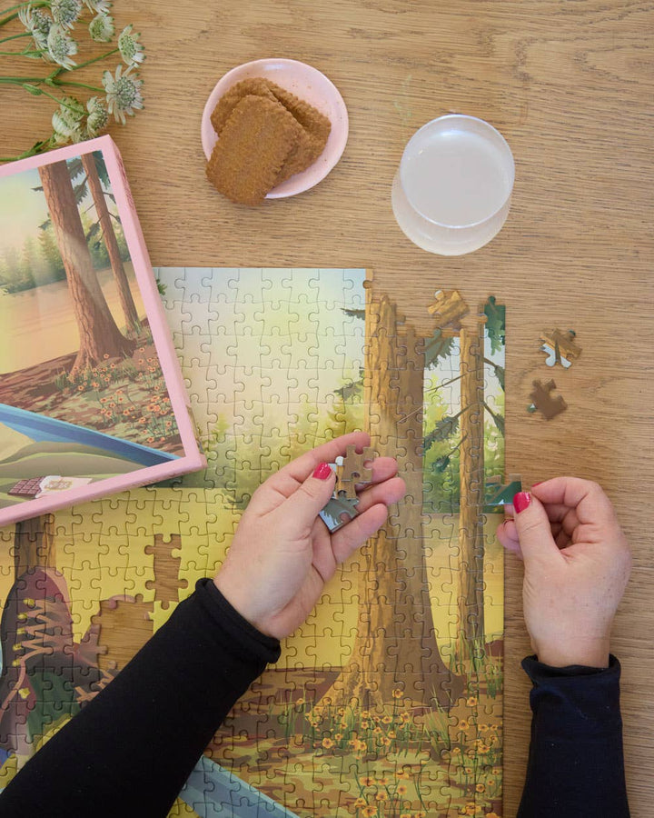 HIKING &amp; ME - Puslespill med 500 brikker