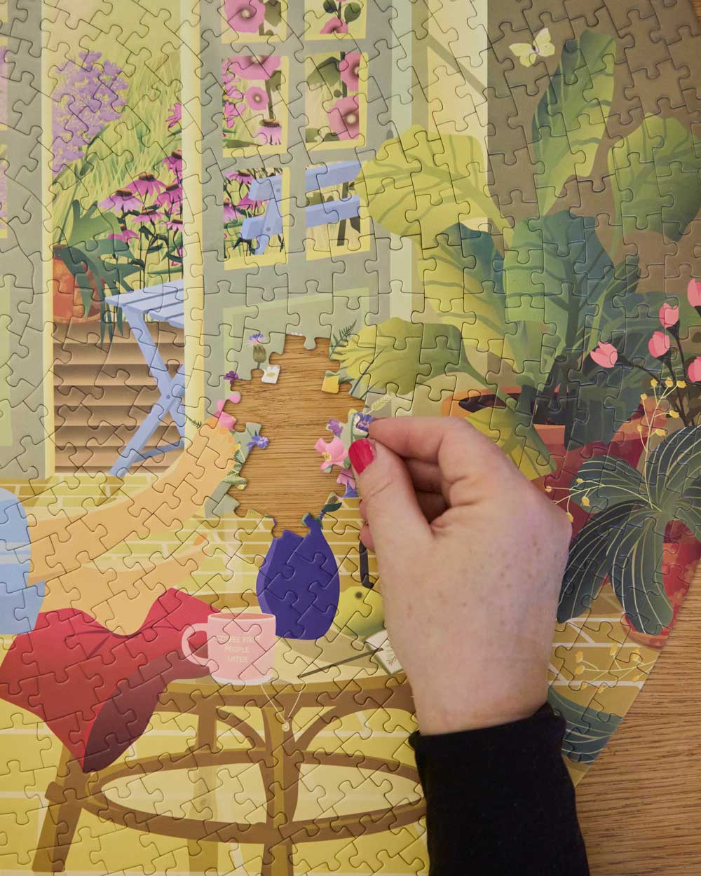 MORNING GLOW  - Puslespill med 1000 brikker