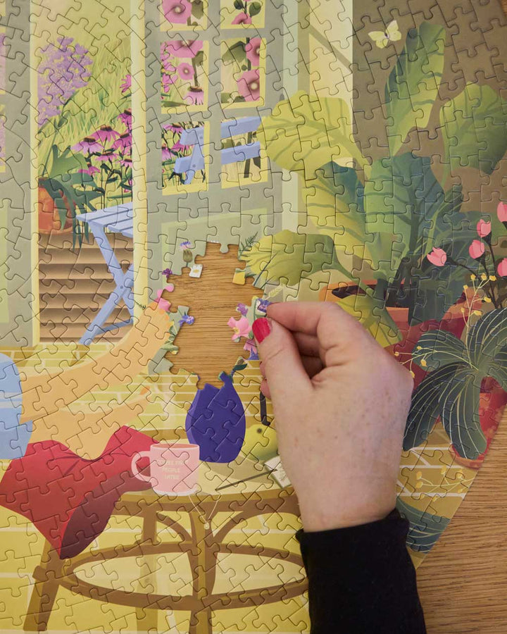 MORNING GLOW  - Puslespill med 1000 brikker