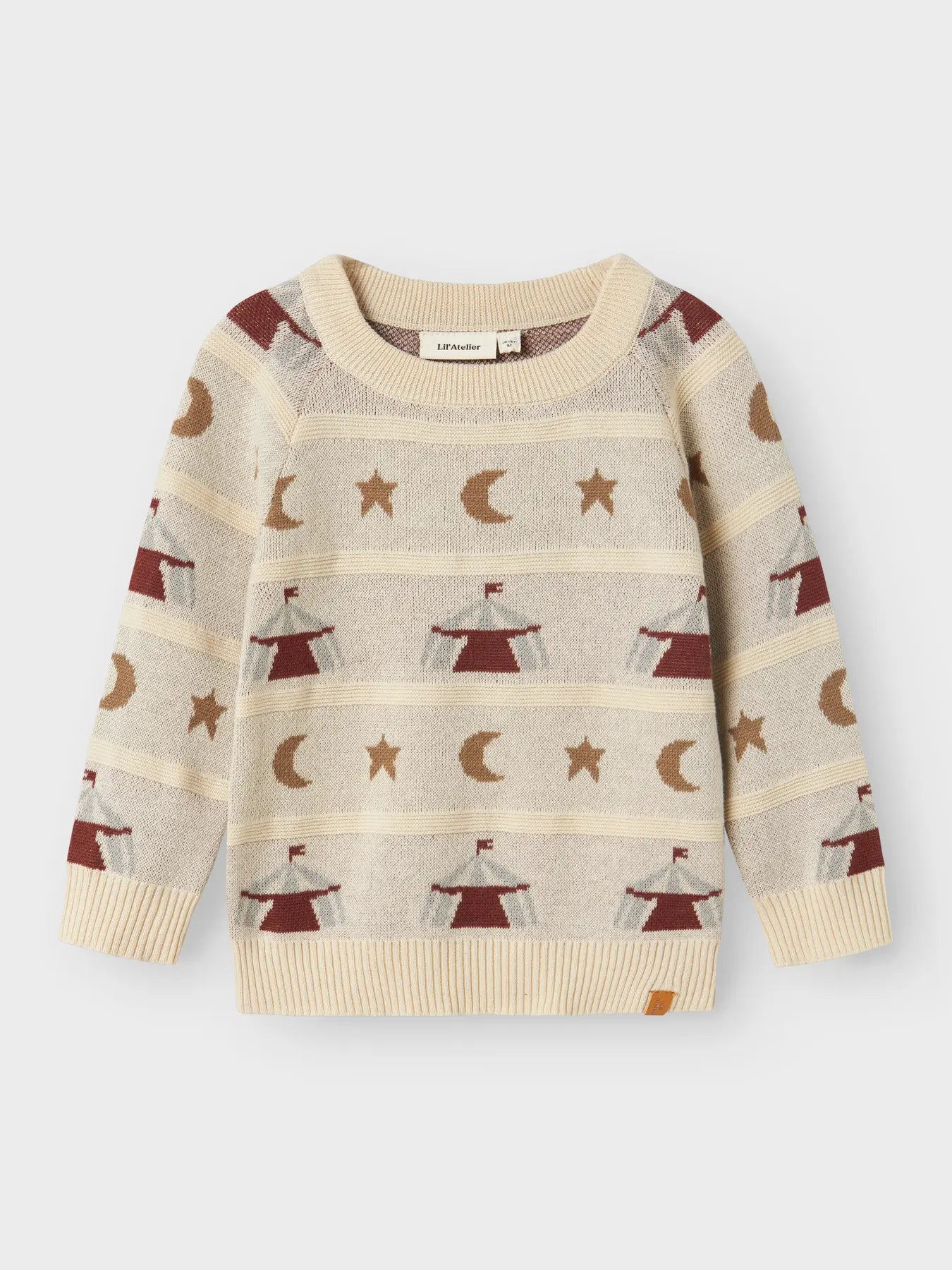 Nmmlamai Ls Knit Lil - Turtledove