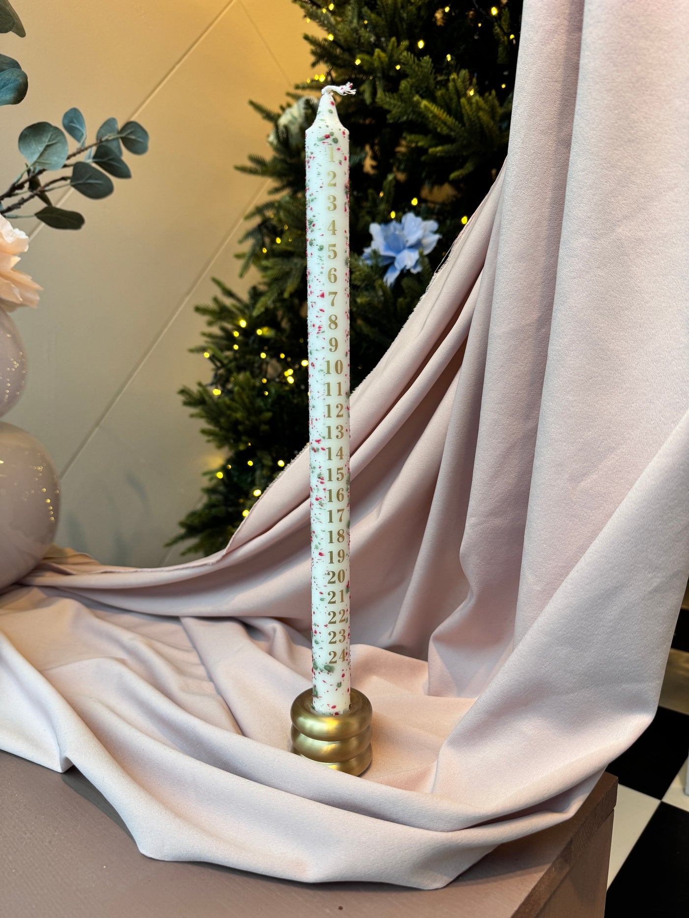 Kalenderlys - Confetti - Christmas