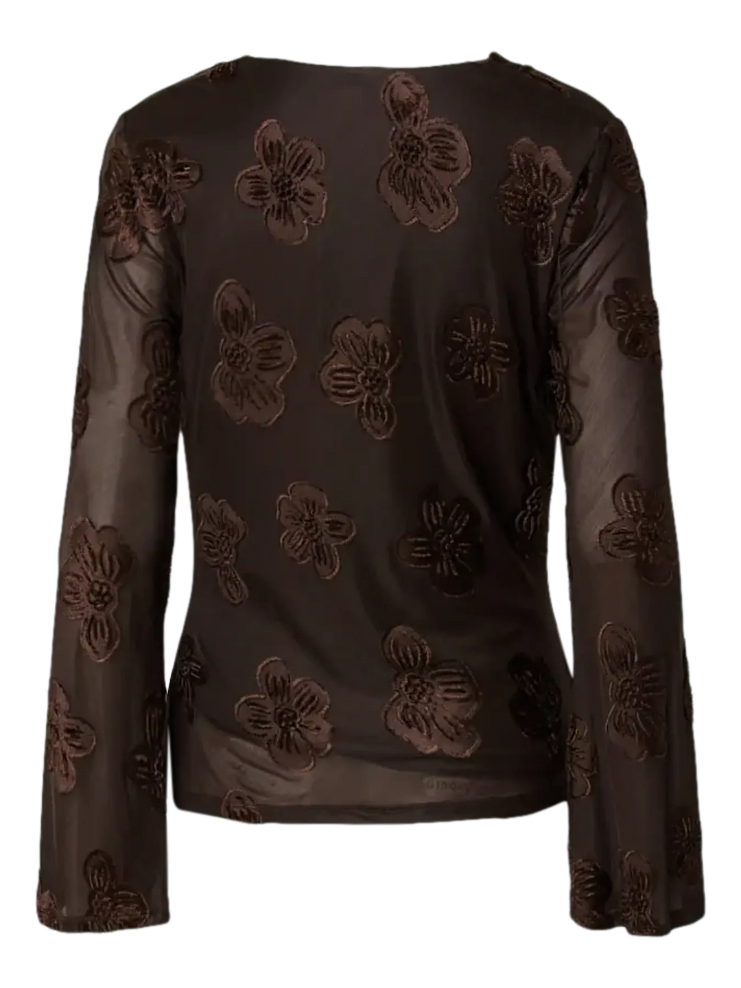 Yasseraphine Ls Top S. - Show - Chocolate Brown
