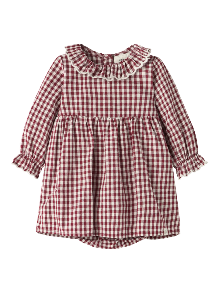 Nbfroanne Ls Body Dress Lil - Biking Red