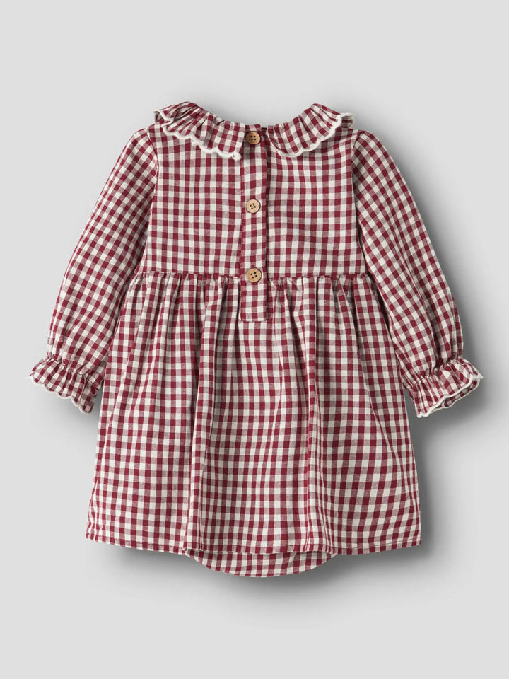 Nbfroanne Ls Body Dress Lil - Biking Red