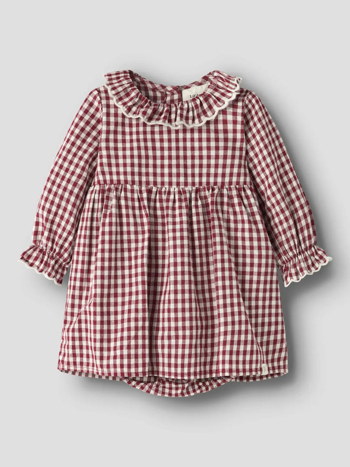 Nbfroanne Ls Body Dress Lil - Biking Red