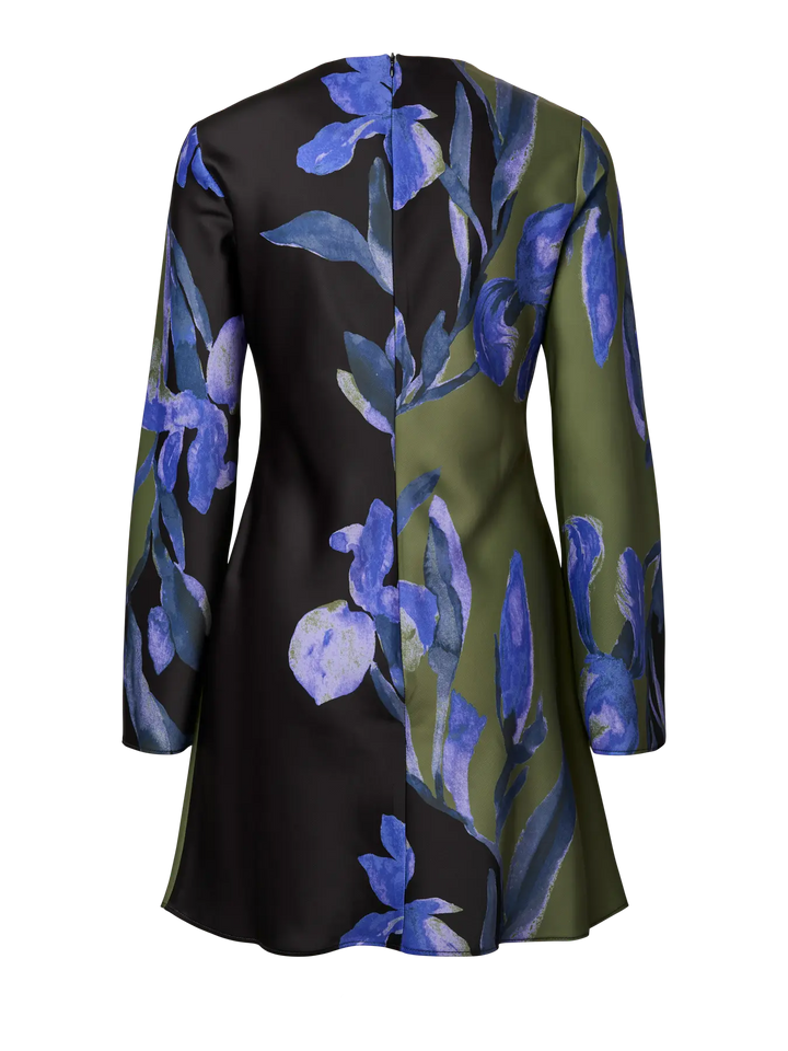 Yasetira Ls Dress S. - Black Etira Print