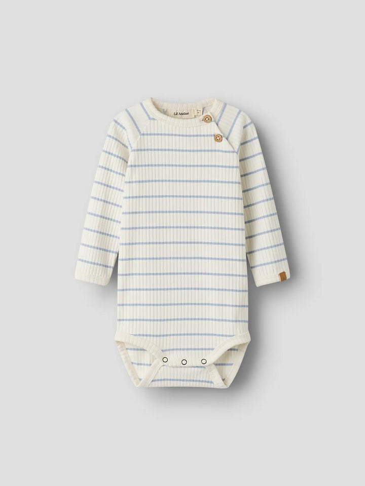 Nbmkail Ls Slim Body Lil Noos - Coconut Milk Zen Blue