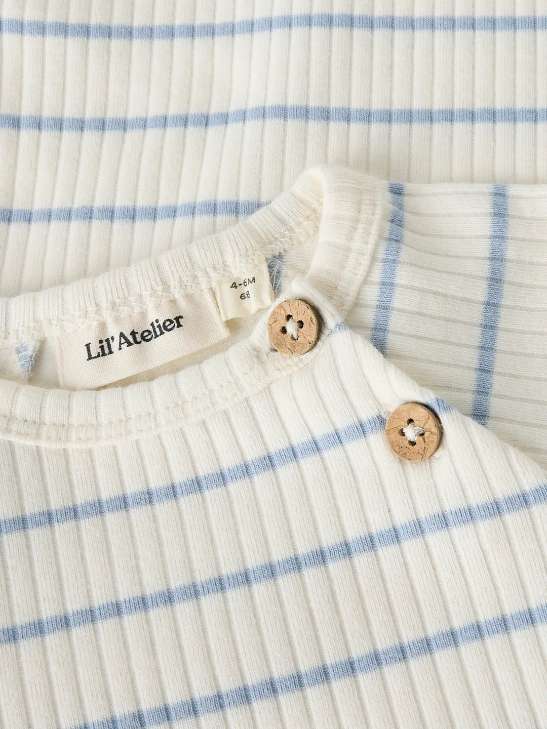 Nbmkail Ls Slim Body Lil Noos - Coconut Milk Zen Blue