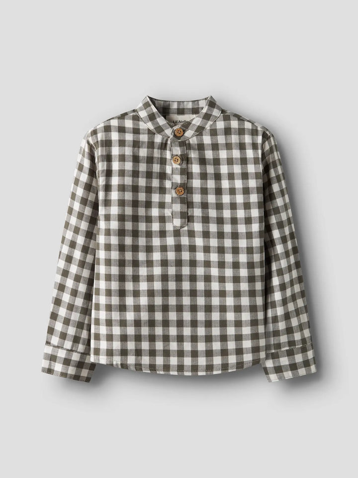 Nmmrio Ls Loose Shirt Lil - Sea Turtle