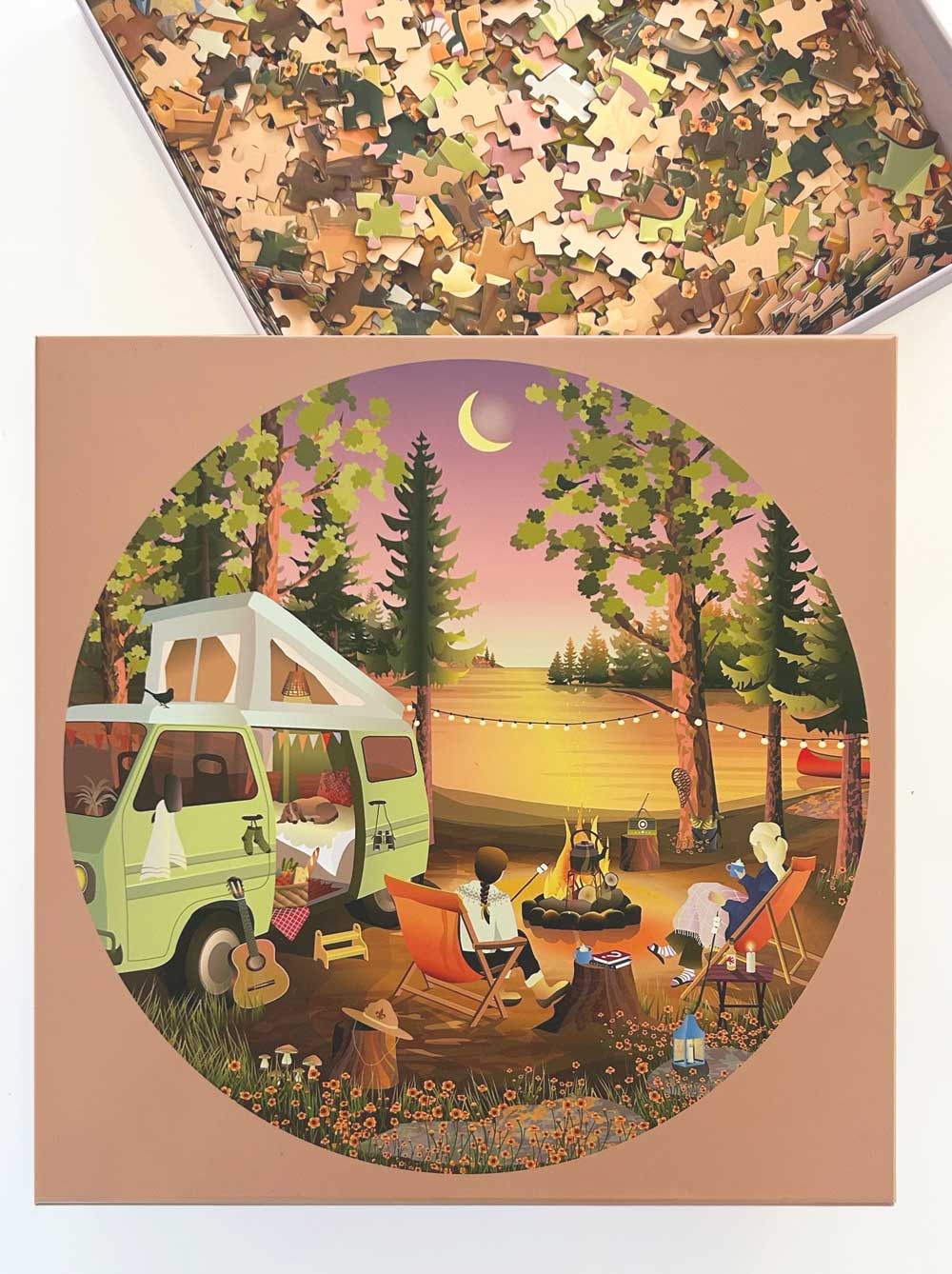 Van life - Puslespill med 1.000 brikker