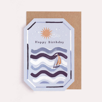 Ocean Sailing - Bursdagskort