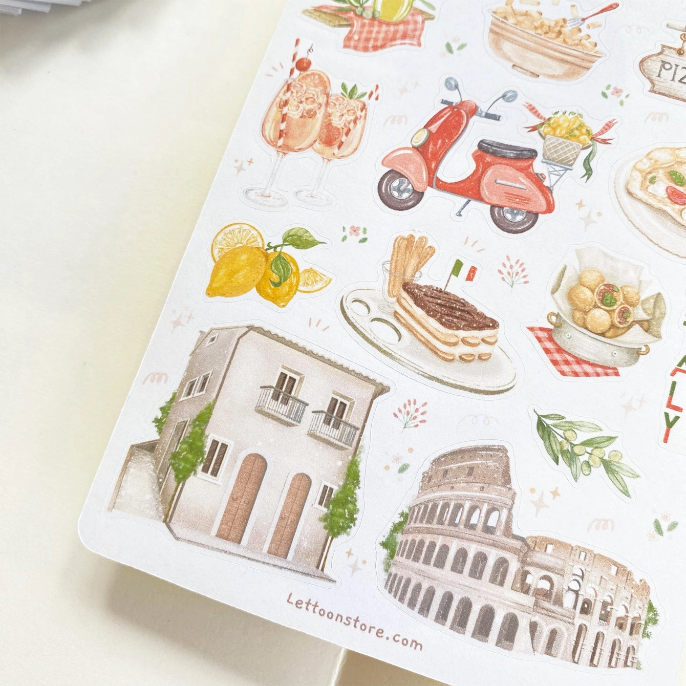 In love with Italy | Klistremerker
