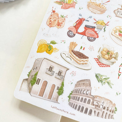 In love with Italy | Klistremerker
