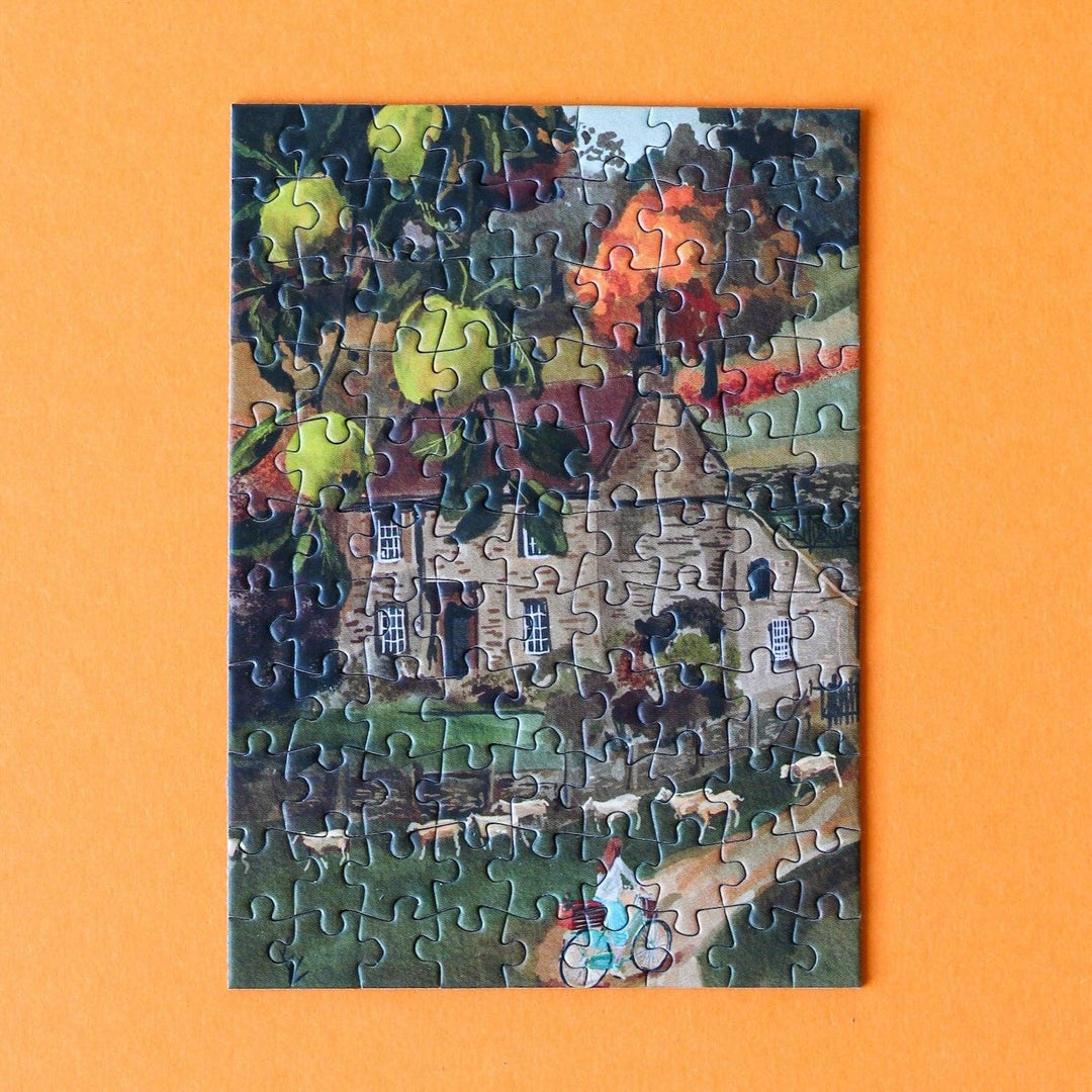 English Cottage - Puslespill med 99 brikker