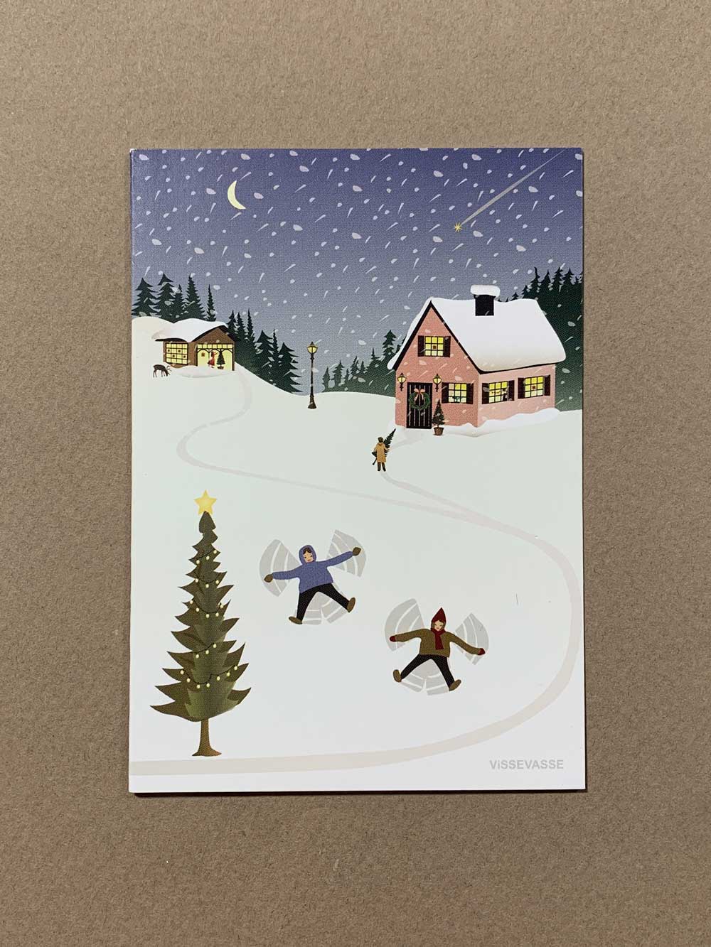 Snow Angels - Lite Julekort