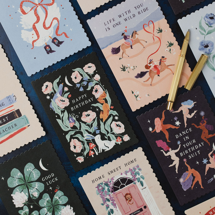 Woodland - Bursdagskort