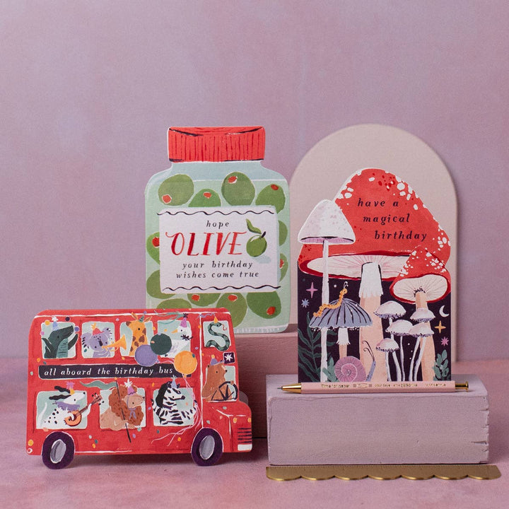 Party Bus - Bursdagskort