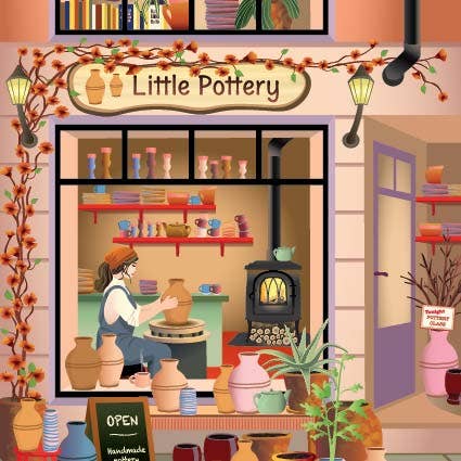 LITTLE POTTERY - Puslespill med 150 brikker