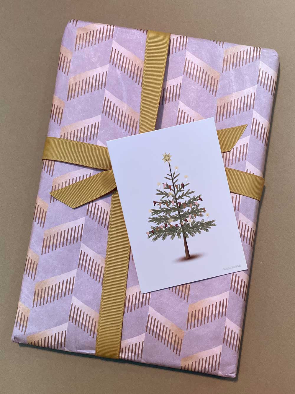 The christmas tree - Lite julekort