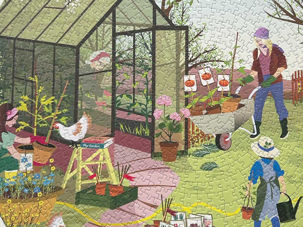 Spring feeling - Puslespill med 1.000 brikker