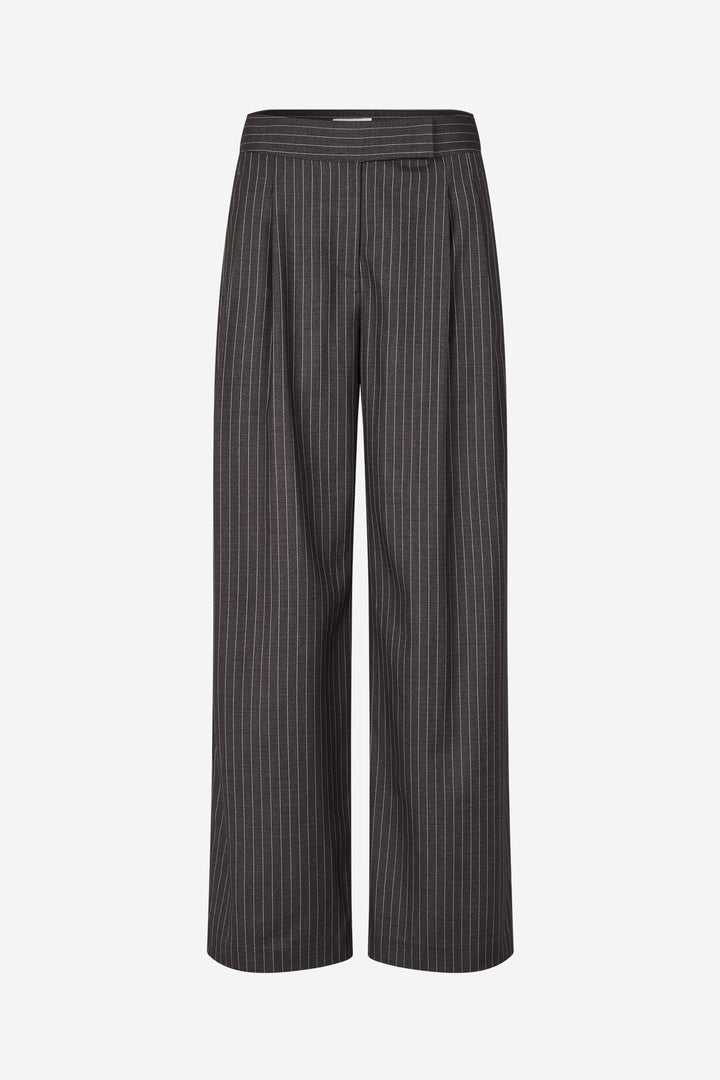 Enwilla Pants 7300 - Grey/White Pinstriped