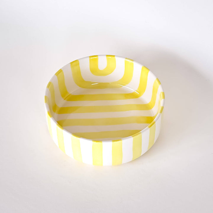 Stripes bolle - spiaggia yellow