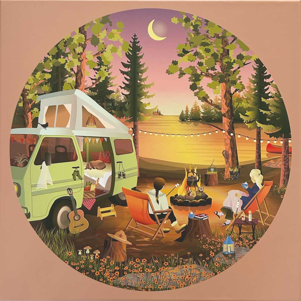 Van life - Puslespill med 1.000 brikker