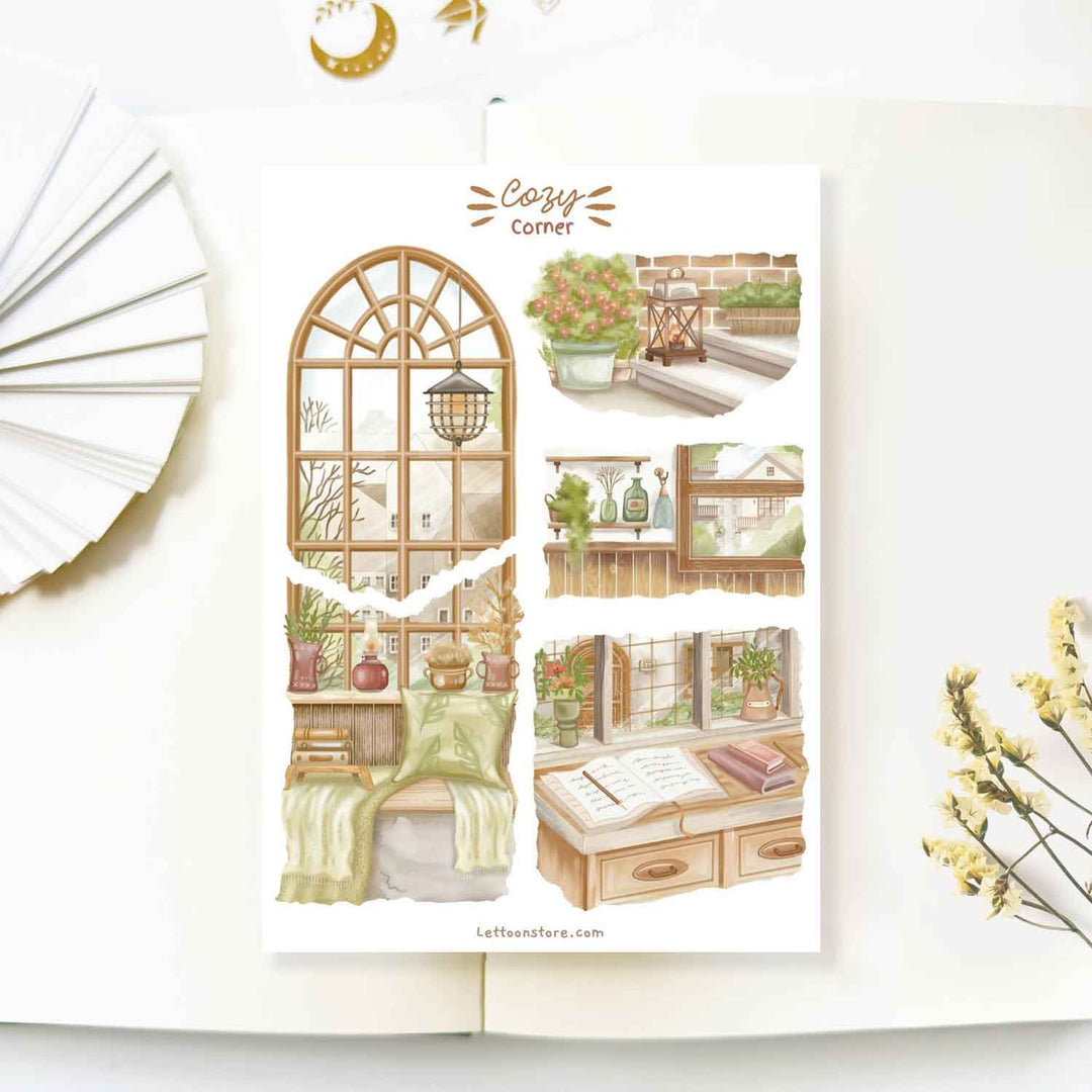 Cozy Corner | Klistremerker